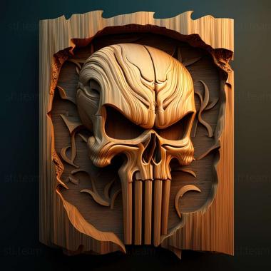 3D model The Punisher game (STL)